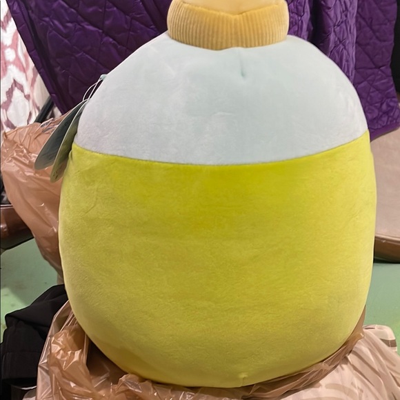 Squishmallow Odette Cute Green Olive NWT - Picture 4 of 4